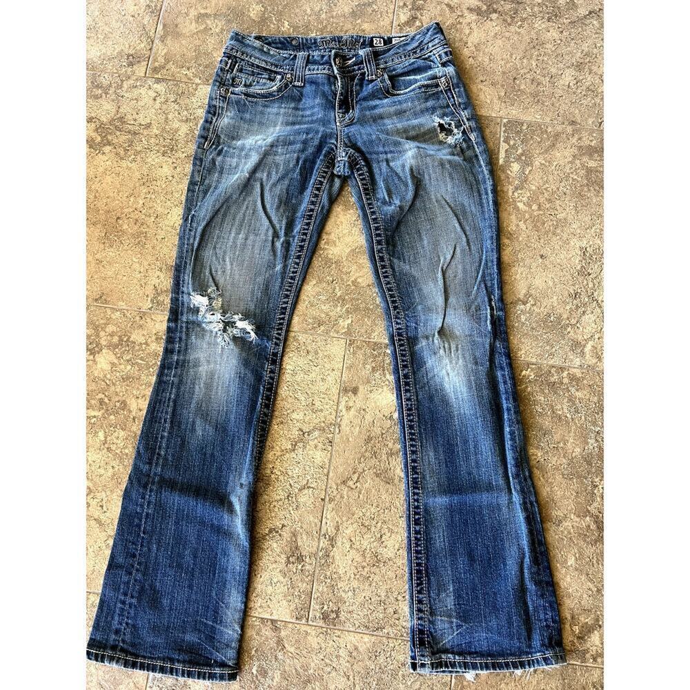 Miss Me denim jeans, distressed, Women's size 28